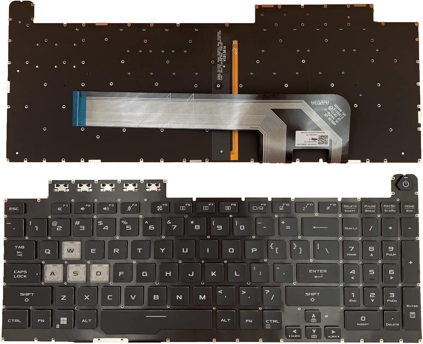 Gaming Keyboard Asus - ใหม่สำหรับเอซุส ทีเอฟ จีมมิ่ง เอฟ 17 FX706LI