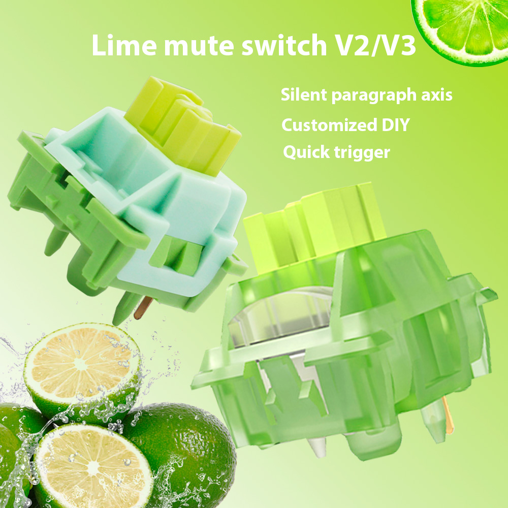 Keyboard Lube Kit - คีย์บอร์ดสวิทช์ Lubed Silent Lime V2 V3