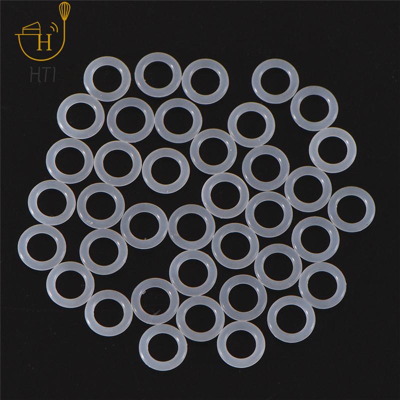 Keycap Puller Ring - 120ชิ้น/ถุงพวงกุญแจยางโอริงสำหรับคีย์บอร์ดอุปกรณ์เสริมสำหรับคีย์บอร์ดที่หน่วงส่วนเปลี่ยนวงแหวน