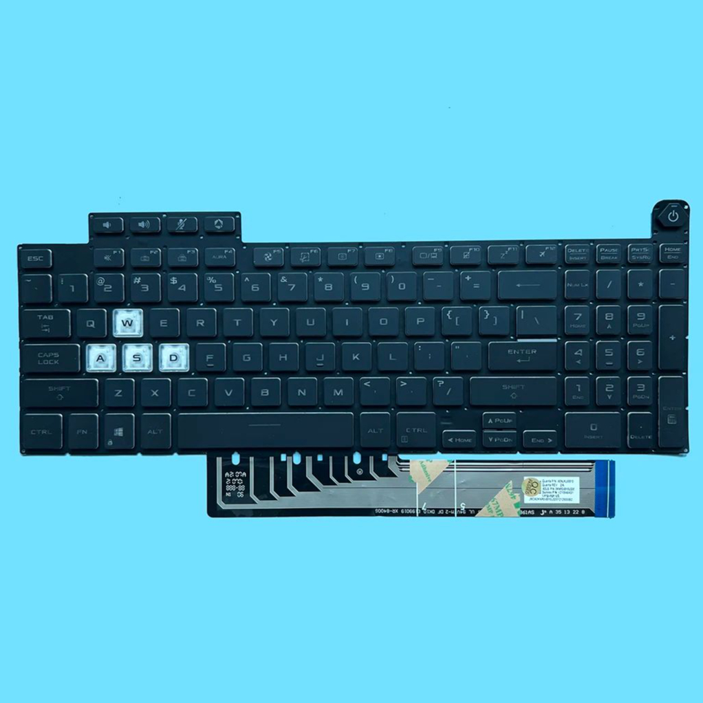 Gaming Keyboard Asus - XIN-รัสเซีย-สหรัฐอเมริกา RGB แบ็คไลท์แป้นพิมพ์แล็ปท็อปสำหรับ ASUS TUF Gaming
