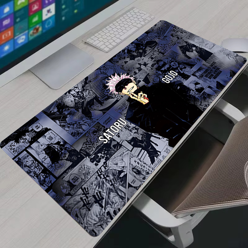 Gaming Keyboard Theme - แผ่นรองเมาส์ คูล อนิเมะ จูจุตสึ ไคเซ็น โกโจ