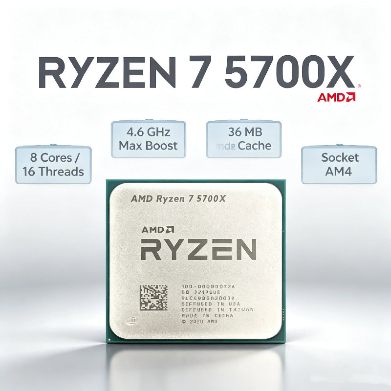 Amd Cpu Ryzen 7 - ซีพียู AMD Ryzen 7 5700X สำหรับเล่นเกมส์
