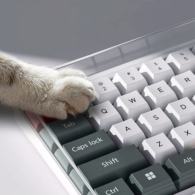 Gaming Keyboard Bundle - ★ ▲ 78/108 คีย์อะคริลิคใสป้องกันฝุ่นเคสคีย์บอร์ดฝาครอบกันฝุ่นคีย์บอร์ดแบบกลไกสำหรับเกมเมอร์คอมพิวเตอร์อีสปอร์ต