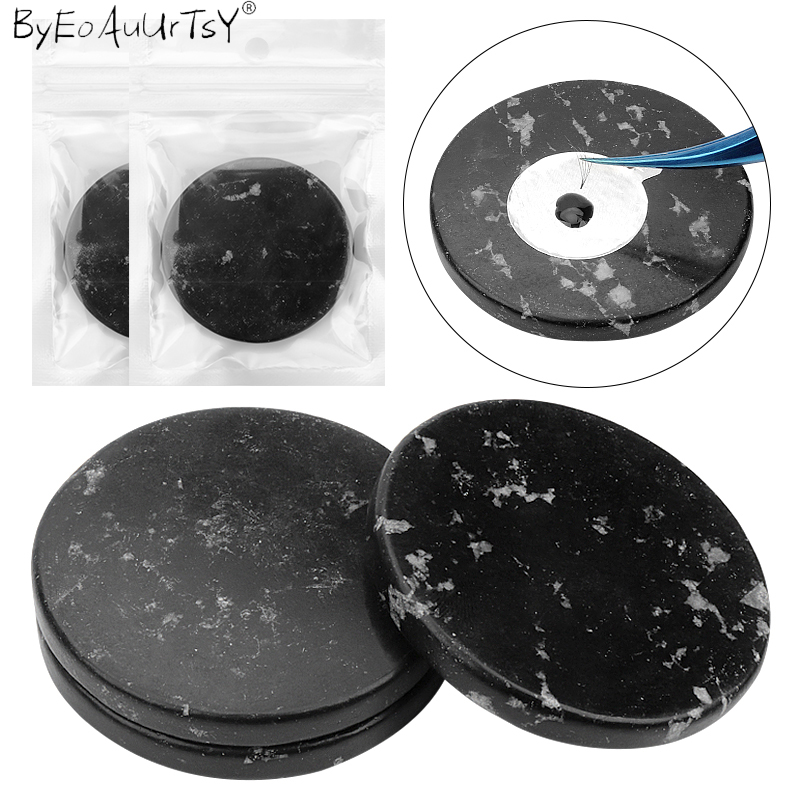 Gasket Mount Kit - Black Eyelash Grafting ปะเก็นรอบพาเลทหยกหิน Eyelash EXTENSION
