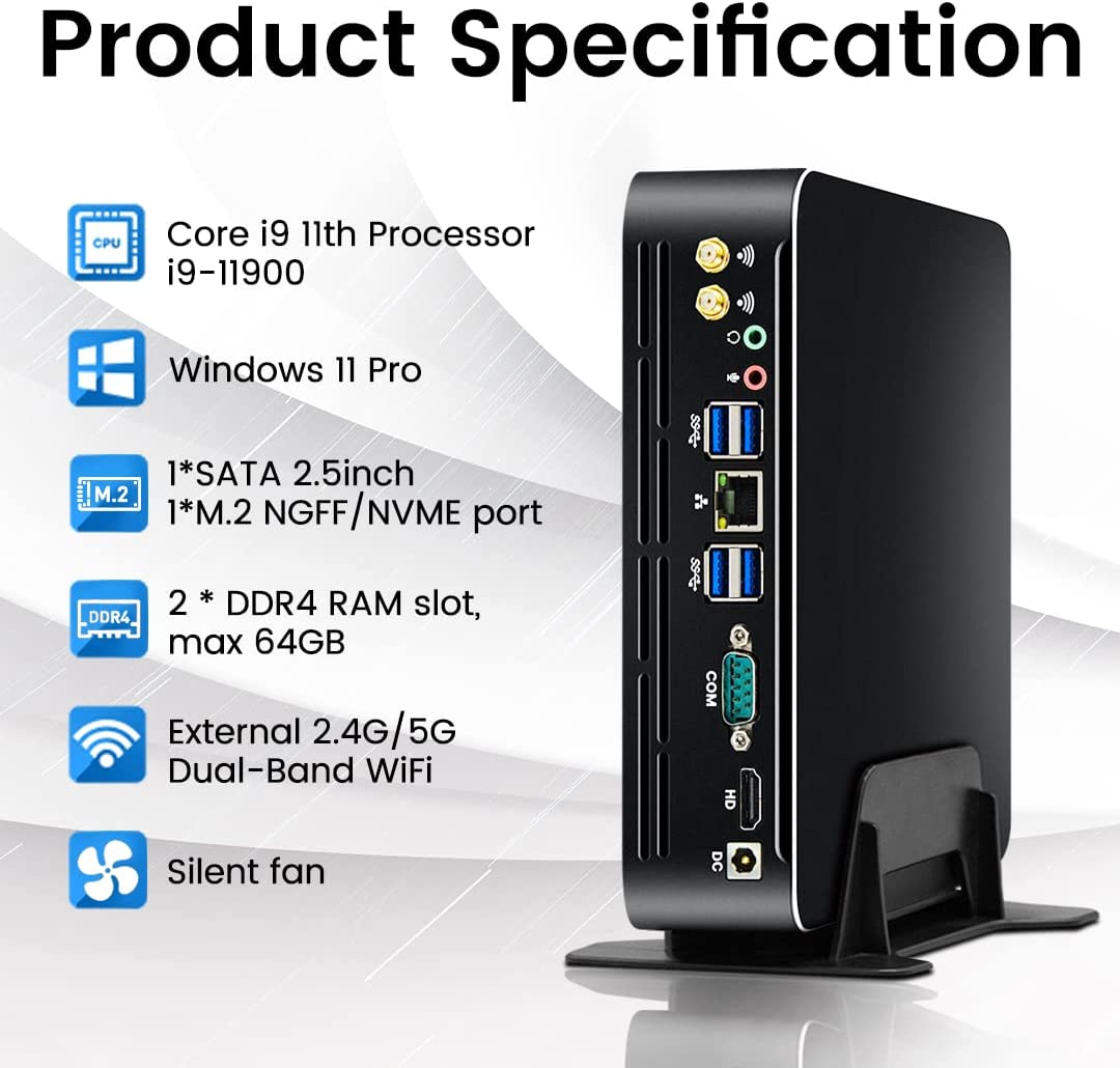 Intel Cpu Core I5 - Partaker มินิพีซี Intel Gen 11 ระบบปฏิบัติการ
