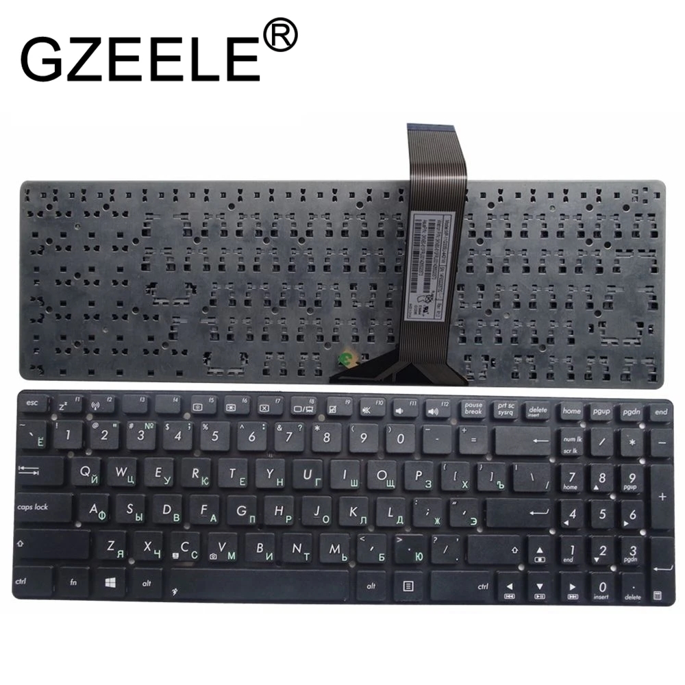 Gaming Keyboard Asus - รัสเซียแป้นพิมพ์สําหรับแล็ปท็อปสําหรับ ASUS K55V K55 K55A K55VD