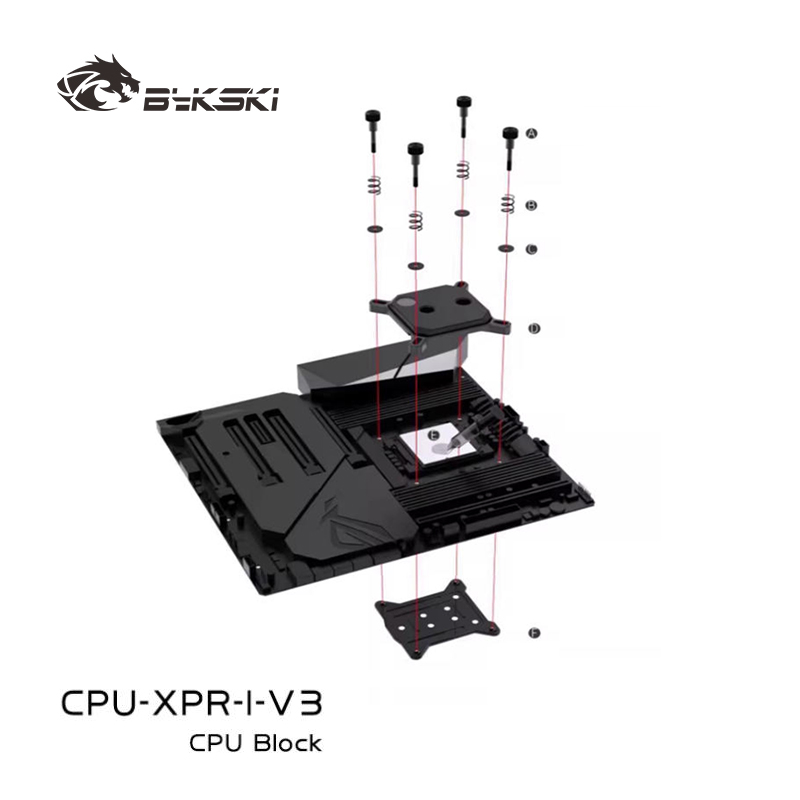 Amd Cpu Ryzen 7 - บล็อกระบายความร้อนซีพียู Bykski สำหรับ INTEL LGA115X 1200
