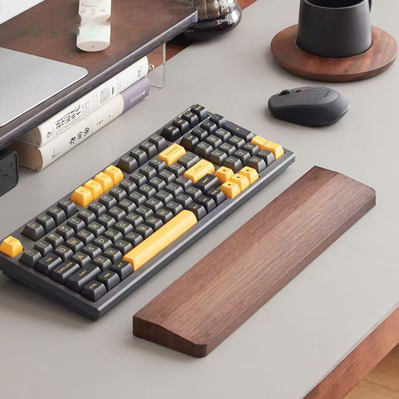 ที่รองข้อมือไม้ไผ่สำหรับคีย์บอ - Wrist Rest Wood บทวิจารณ์และราคา