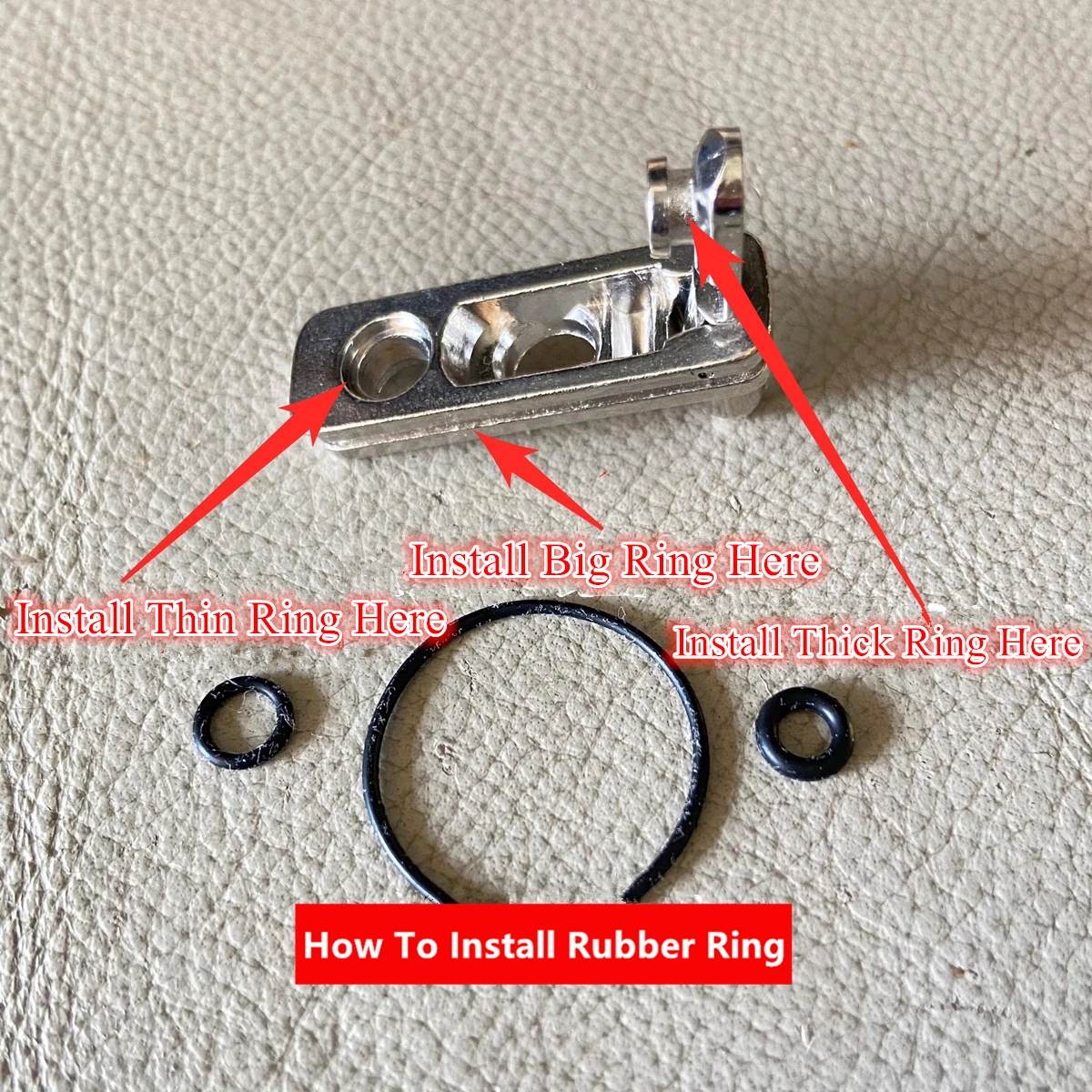 หลายสีโลหะผสมปิดผนึกด้านล่างกา - Gasket Mount Kit บทวิจารณ์และราคา