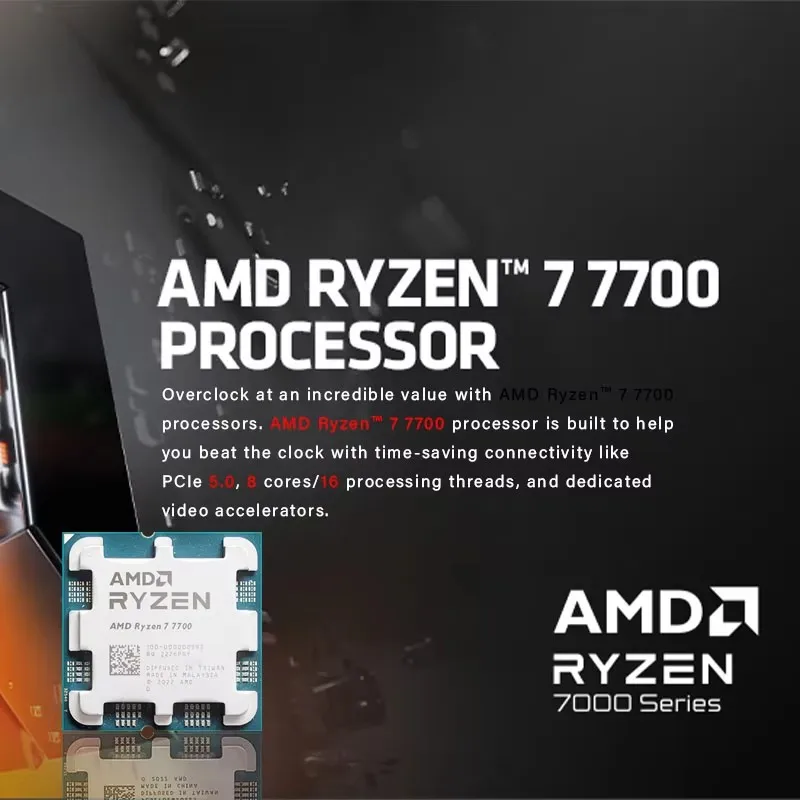โปรเซสเซอร์ AMD Ryzen 7 7700 ใ - Amd Cpu Ryzen 7 บทวิจารณ์และราคา