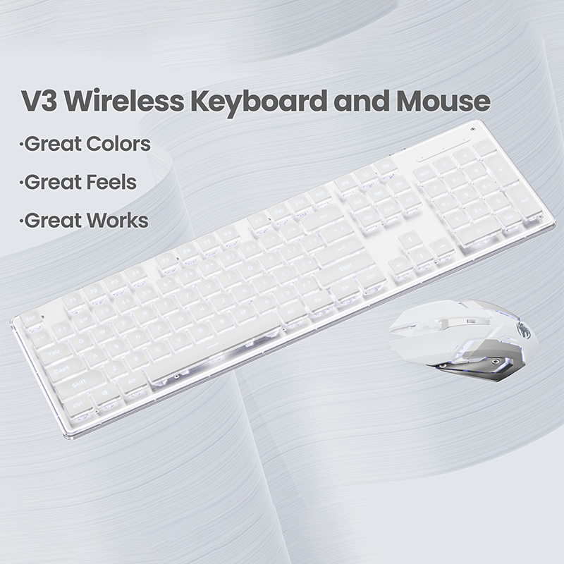 EWEADN V3 ชุดแป้นพิมพ์และเมาส์ - Gaming Keyboard Bundle บทวิจารณ์และราคา