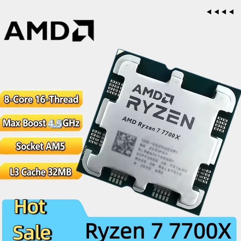 AMD Ryzen 7 7700X R7 7700X CPU - Amd Cpu Ryzen 7 บทวิจารณ์และราคา