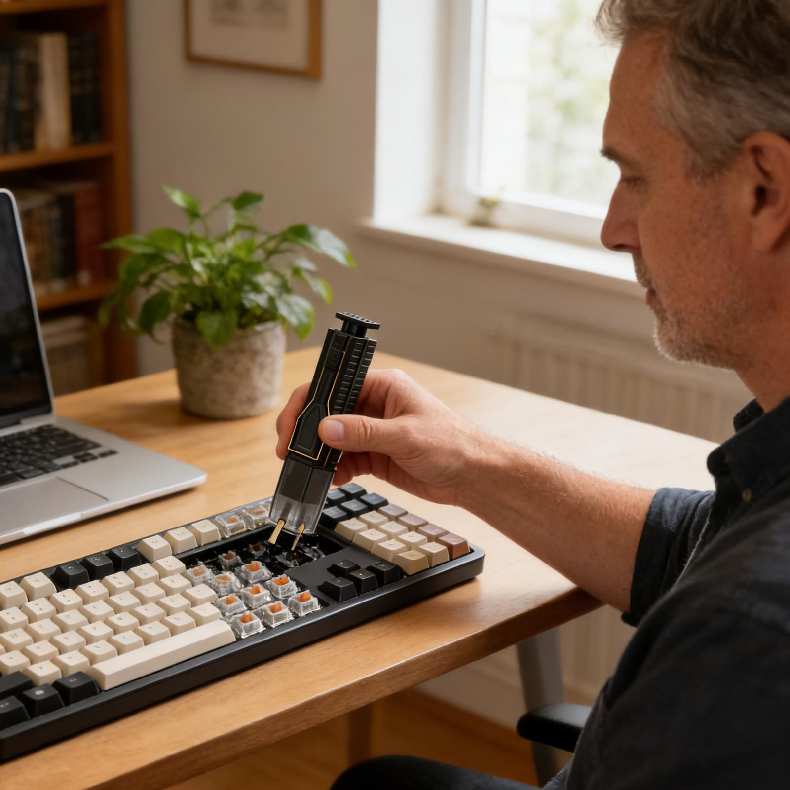 เครื่องมือดึงคีย์แคป 2-in-1 สำ - Keycap Puller Ring บทวิจารณ์และราคา