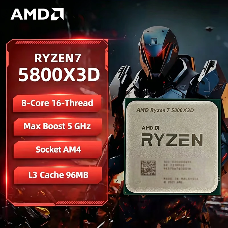 AMD Ryzen 7 5800X3D 8-Core 16- - Amd Cpu Ryzen 7 บทวิจารณ์และราคา