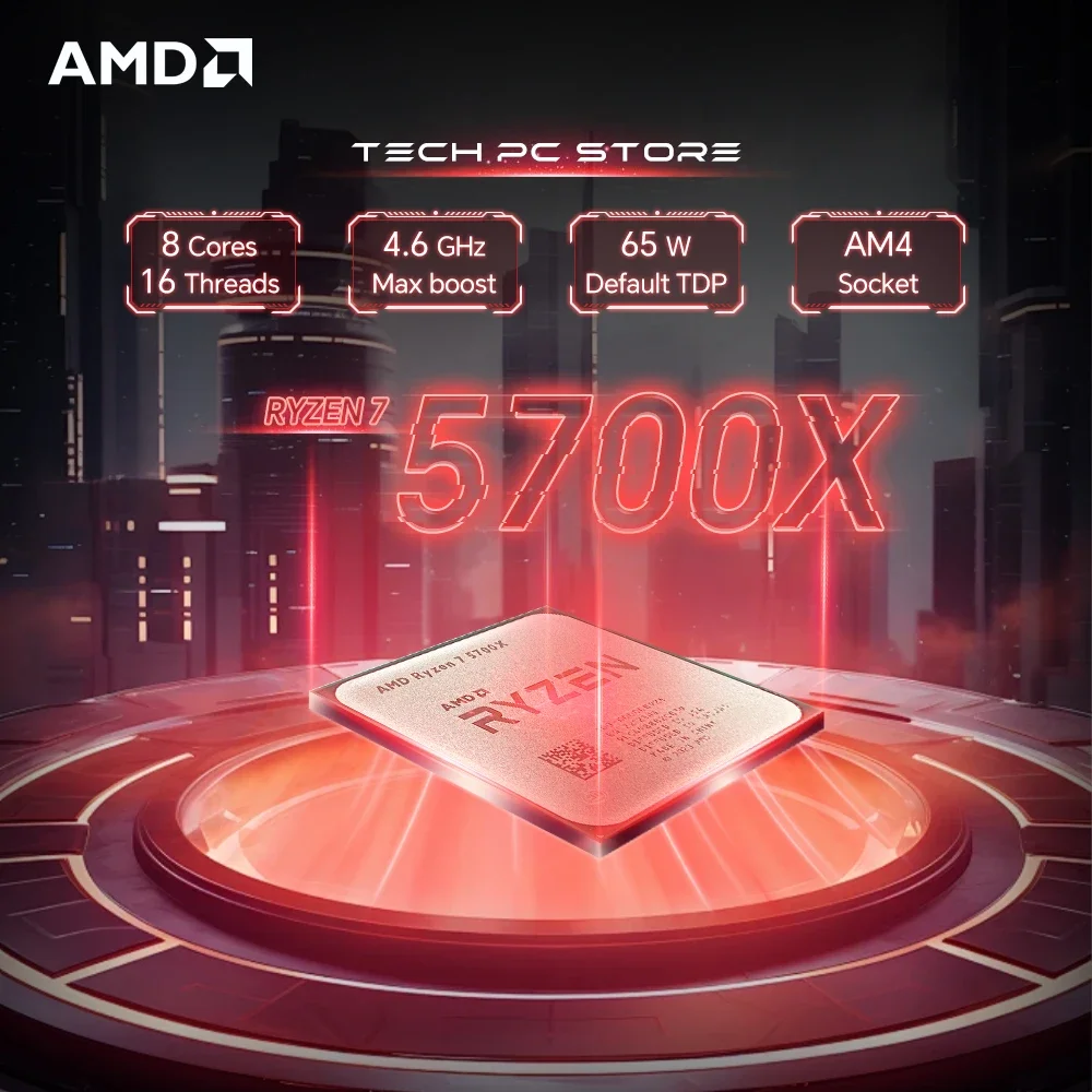 AMD Ryzen 7 5700X R7 5700X ซีพ - Amd Cpu Ryzen 7 บทวิจารณ์และราคา