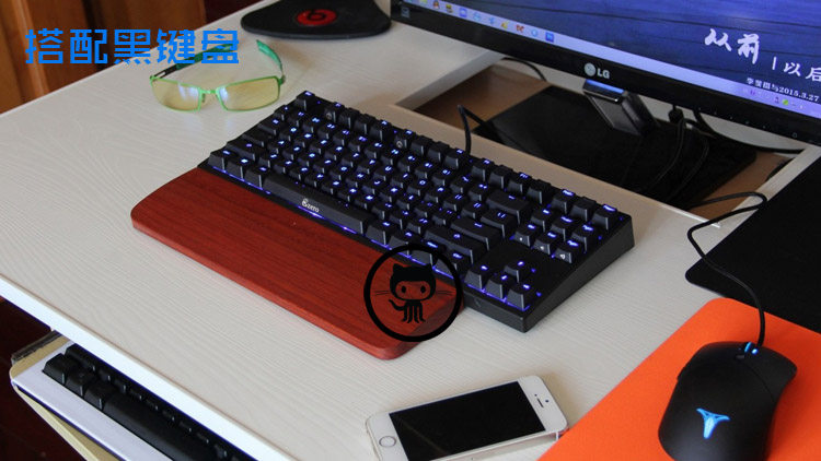 ที่พักข้อมือไม้เนื้อแข็งสำหรับ - Wrist Rest Wood บทวิจารณ์และราคา