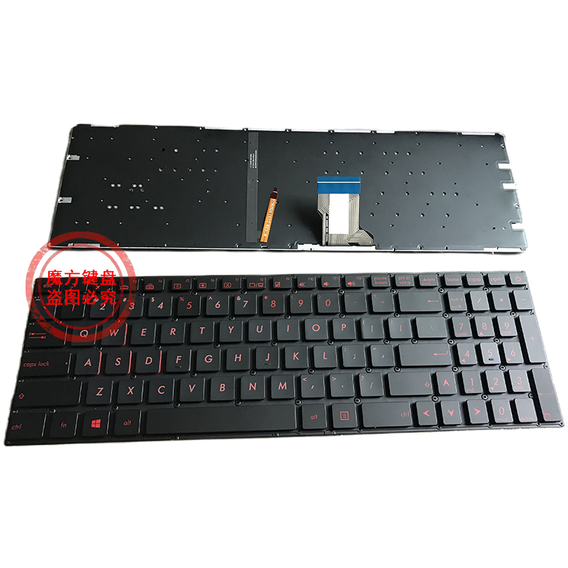 Gzeele แป้นพิมพ์แล็ปท็อป backl - Gaming Keyboard Asus บทวิจารณ์และราคา