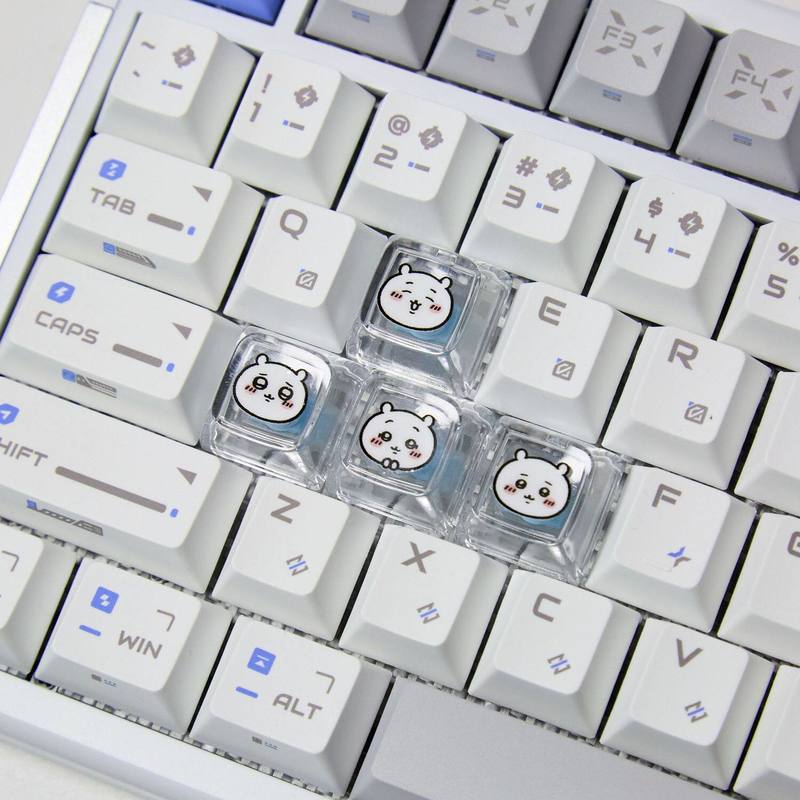 ชิคาวะ 4 ชิ้น คีย์แคปแบบโปร่งแ - Gaming Keyboard Backlit บทวิจารณ์และราคา