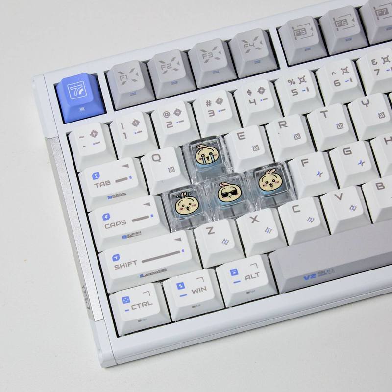 ชิคาวะ 4 ชิ้น คีย์แคปแบบโปร่งแ - Gaming Keyboard Backlit บทวิจารณ์และราคา