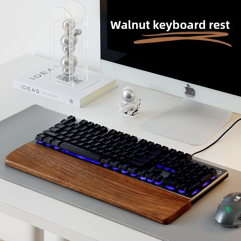 ที่พักข้อมือไม้แท้สำหรับคีย์บอ - Wrist Rest Wood บทวิจารณ์และราคา