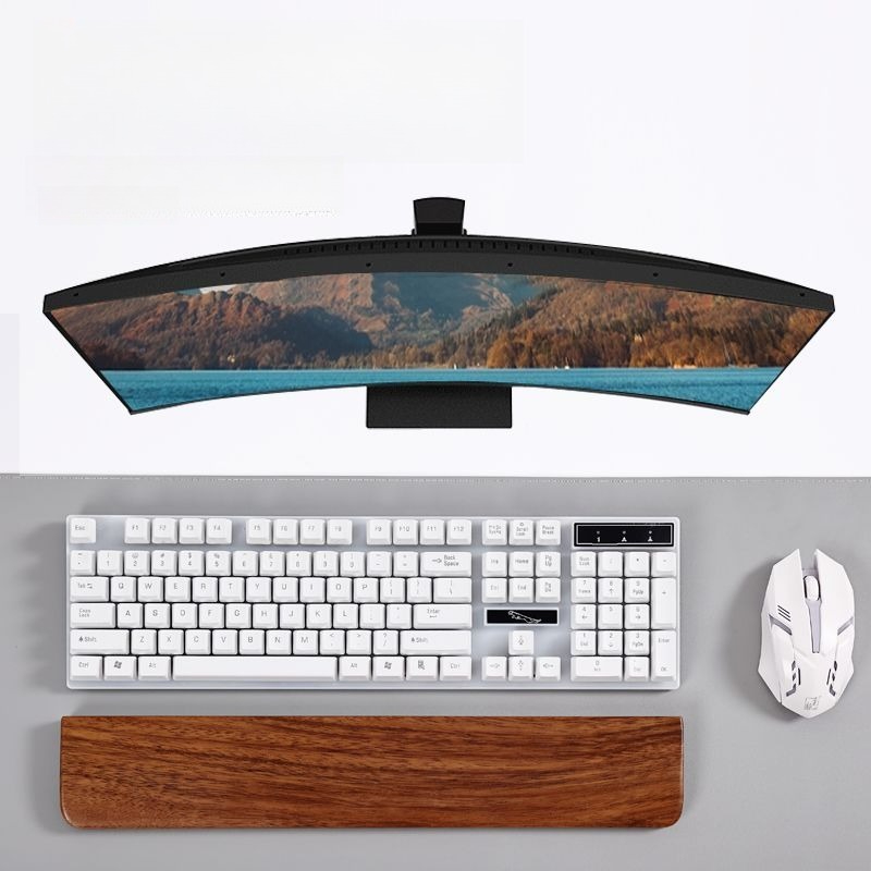 ที่พักข้อมือไม้แท้สำหรับคีย์บอ - Wrist Rest Wood บทวิจารณ์และราคา