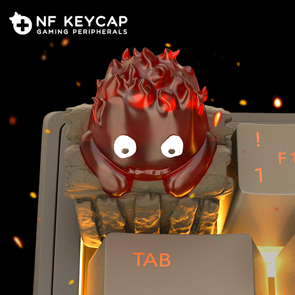 คีย์แคป NF Calcifer Howls Movi - Gaming Keyboard Backlit บทวิจารณ์และราคา