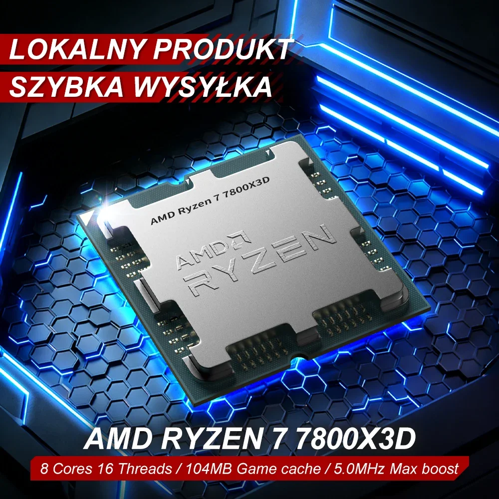 AMD Ryzen 7 7800X3D R7 7800X3D - Amd Cpu Ryzen 7 บทวิจารณ์และราคา