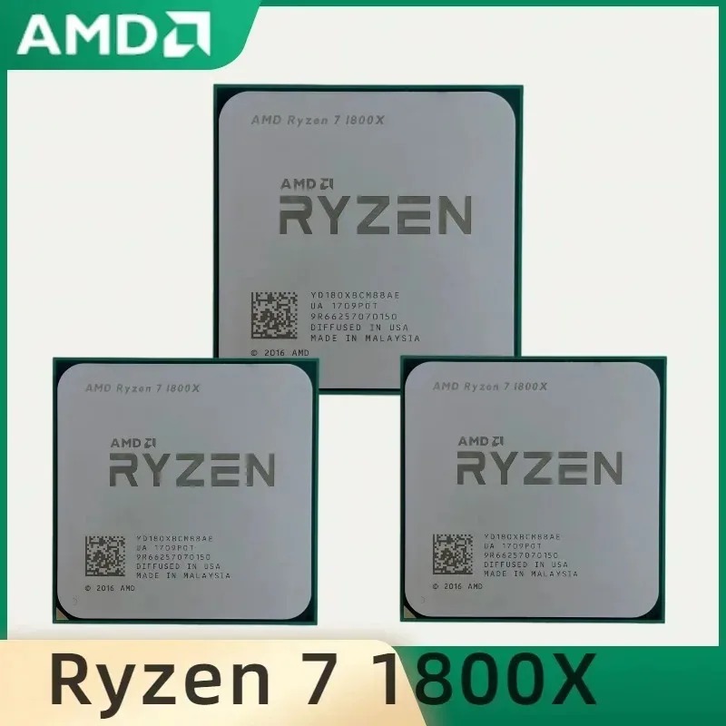 โปรเซสเซอร์ AMD Ryzen 7 1800X  - Amd Cpu Ryzen 7 บทวิจารณ์และราคา