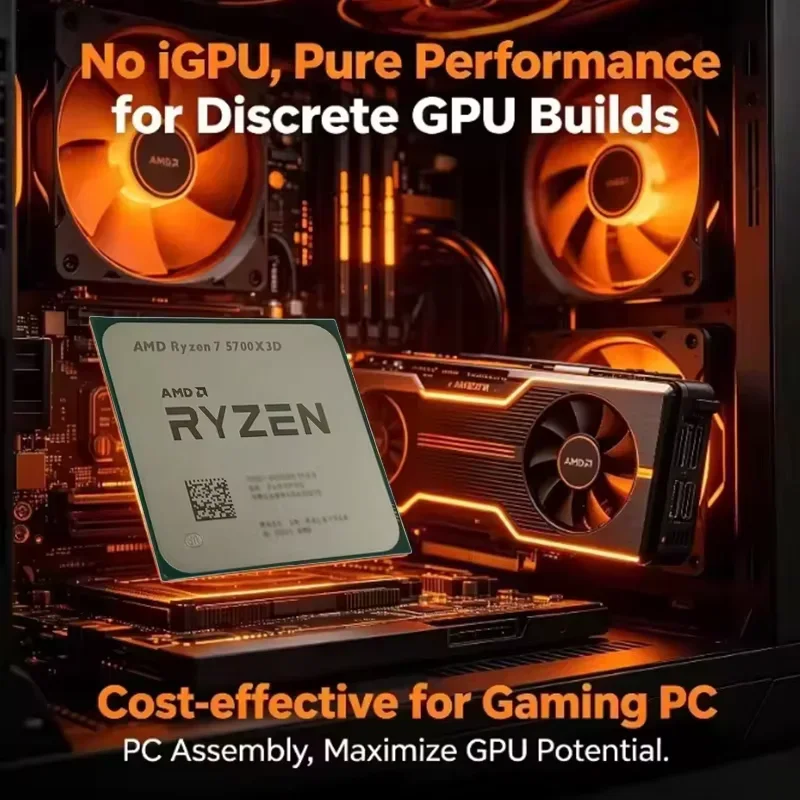 AMD Ryzen 7 5700X3D R7 5700X3D - Amd Cpu Ryzen 7 บทวิจารณ์และราคา