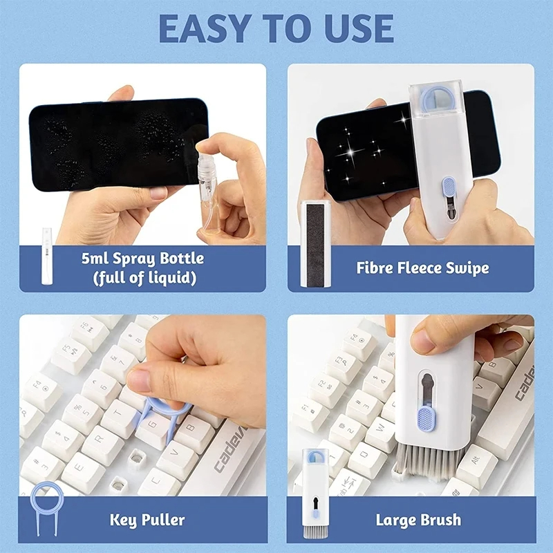7 in 1 คอมพิวเตอร์คีย์บอร์ดชุด - Keycap Puller Ring บทวิจารณ์และราคา